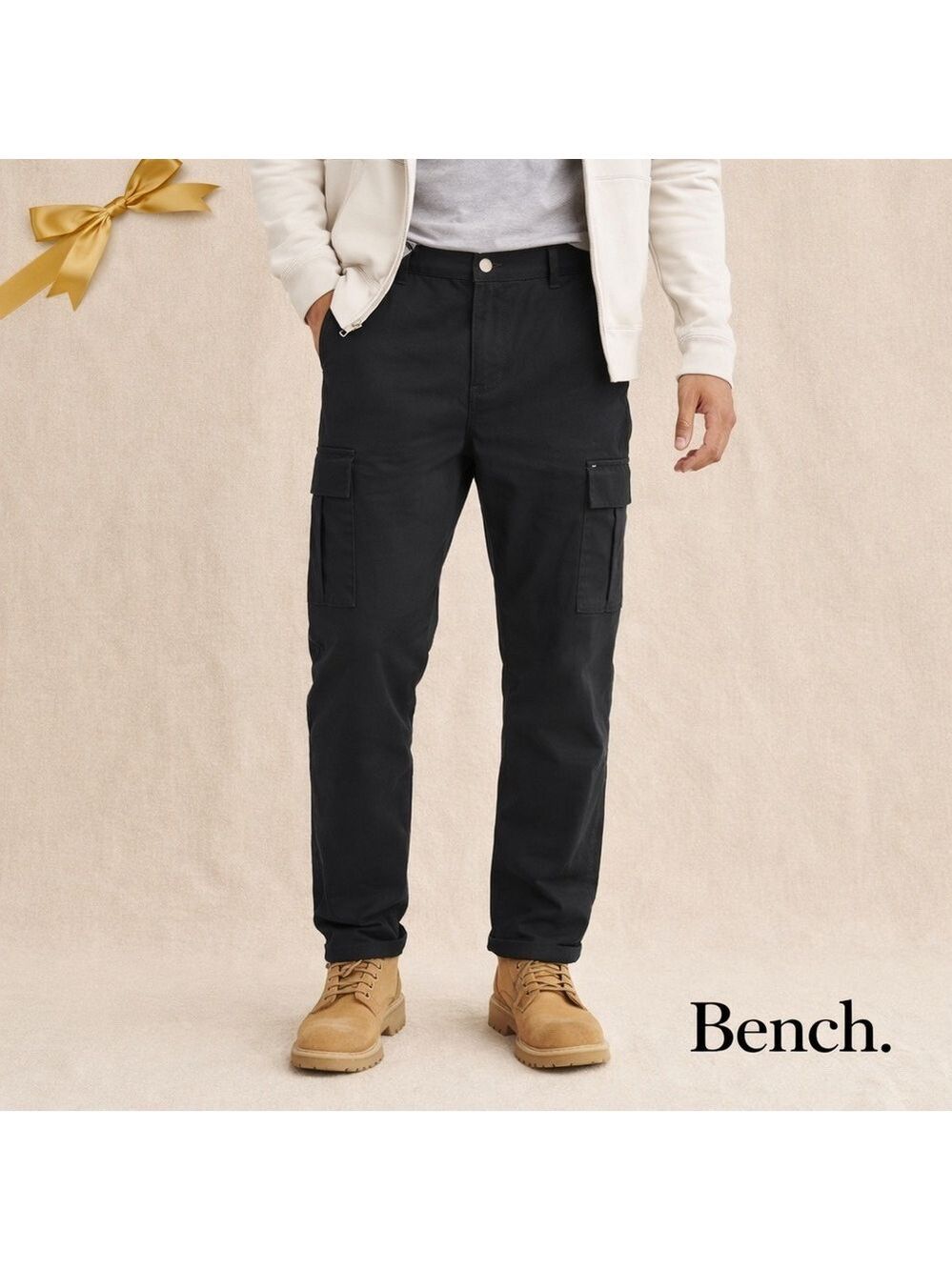 Men's Navy Cargo Pants
